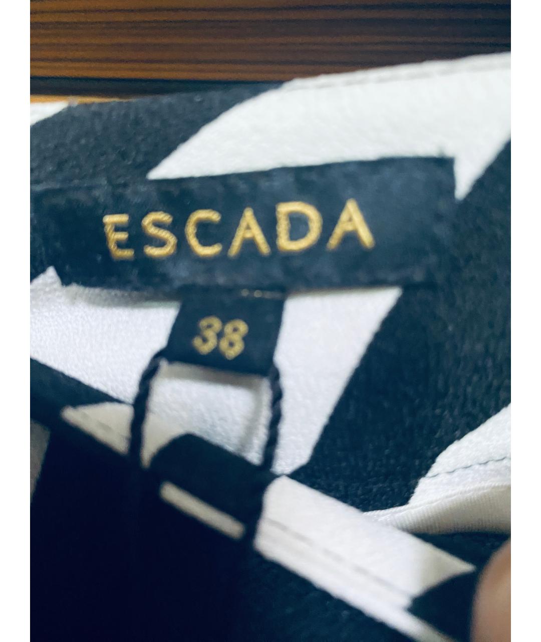 ESCADA Мульти вискозные прямые брюки, фото 3