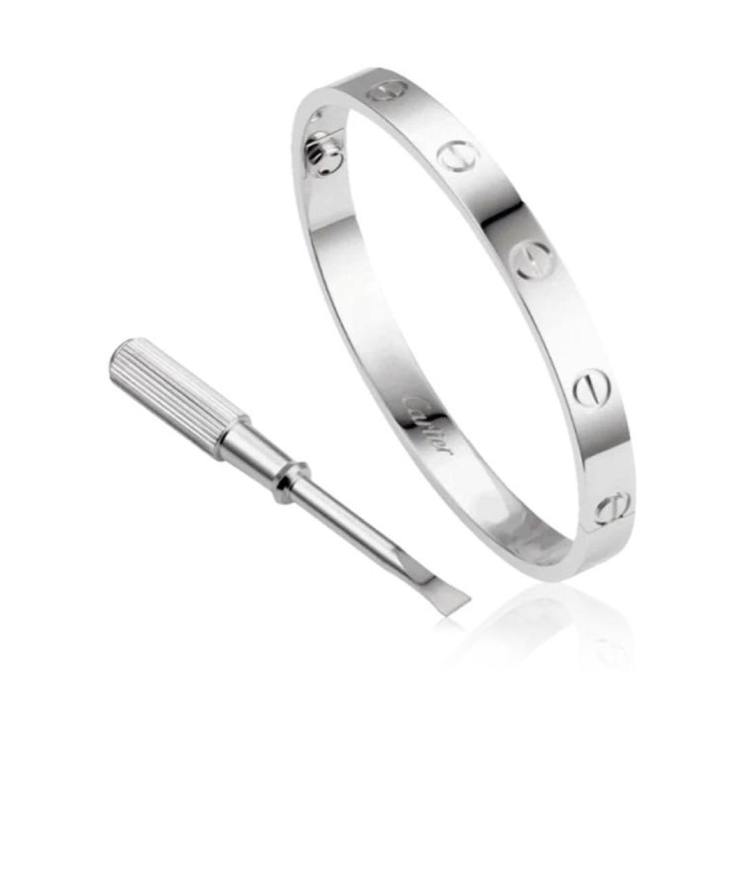 CARTIER Браслет из белого золота, фото 3