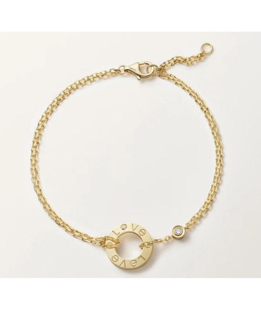 CARTIER Золотой браслет из желтого золота, фото 2