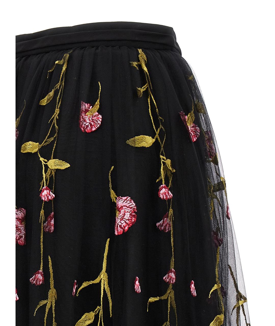 GIAMBATTISTA VALLI Мульти полиэстеровая юбка миди, фото 4