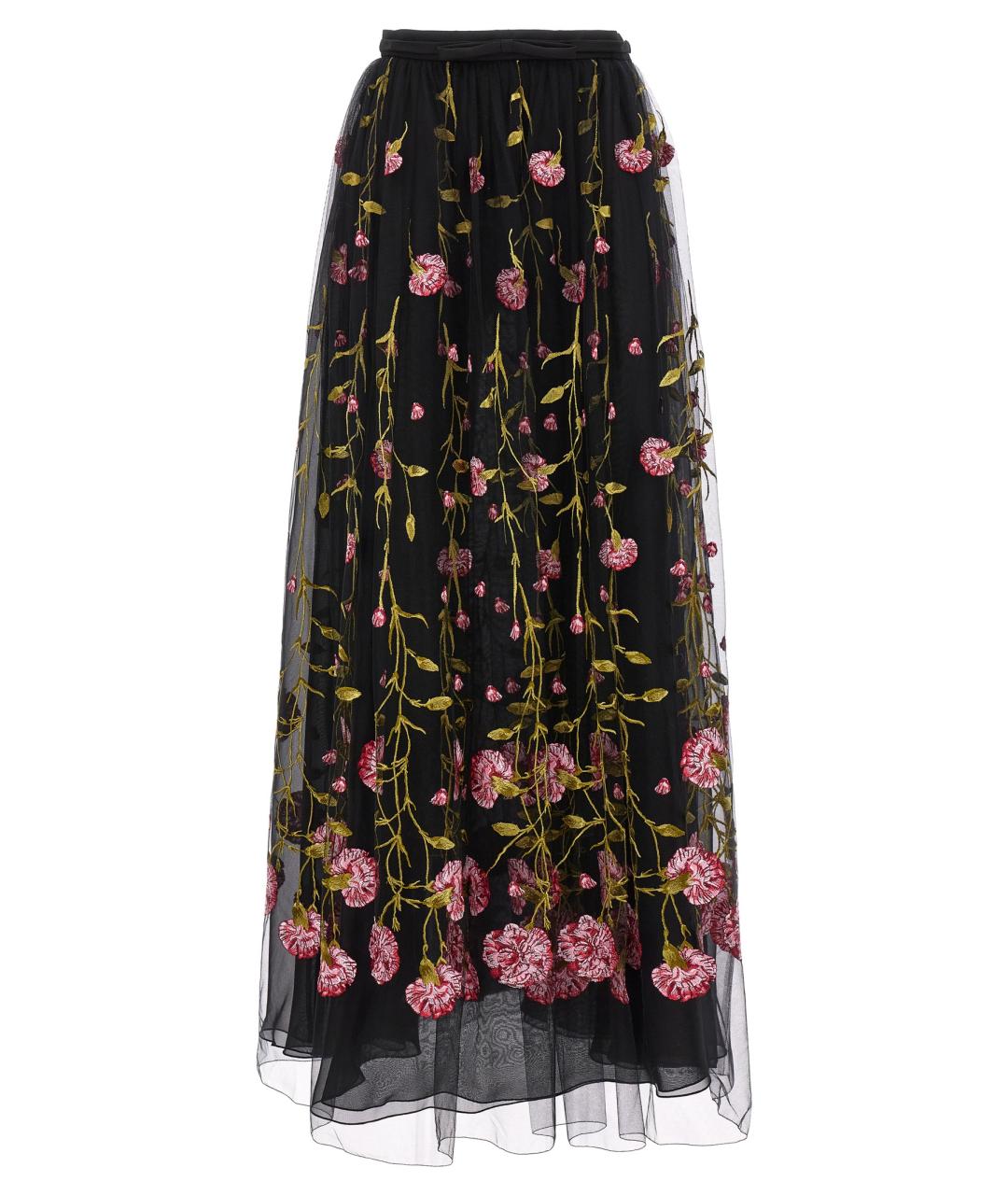 GIAMBATTISTA VALLI Мульти полиэстеровая юбка миди, фото 1