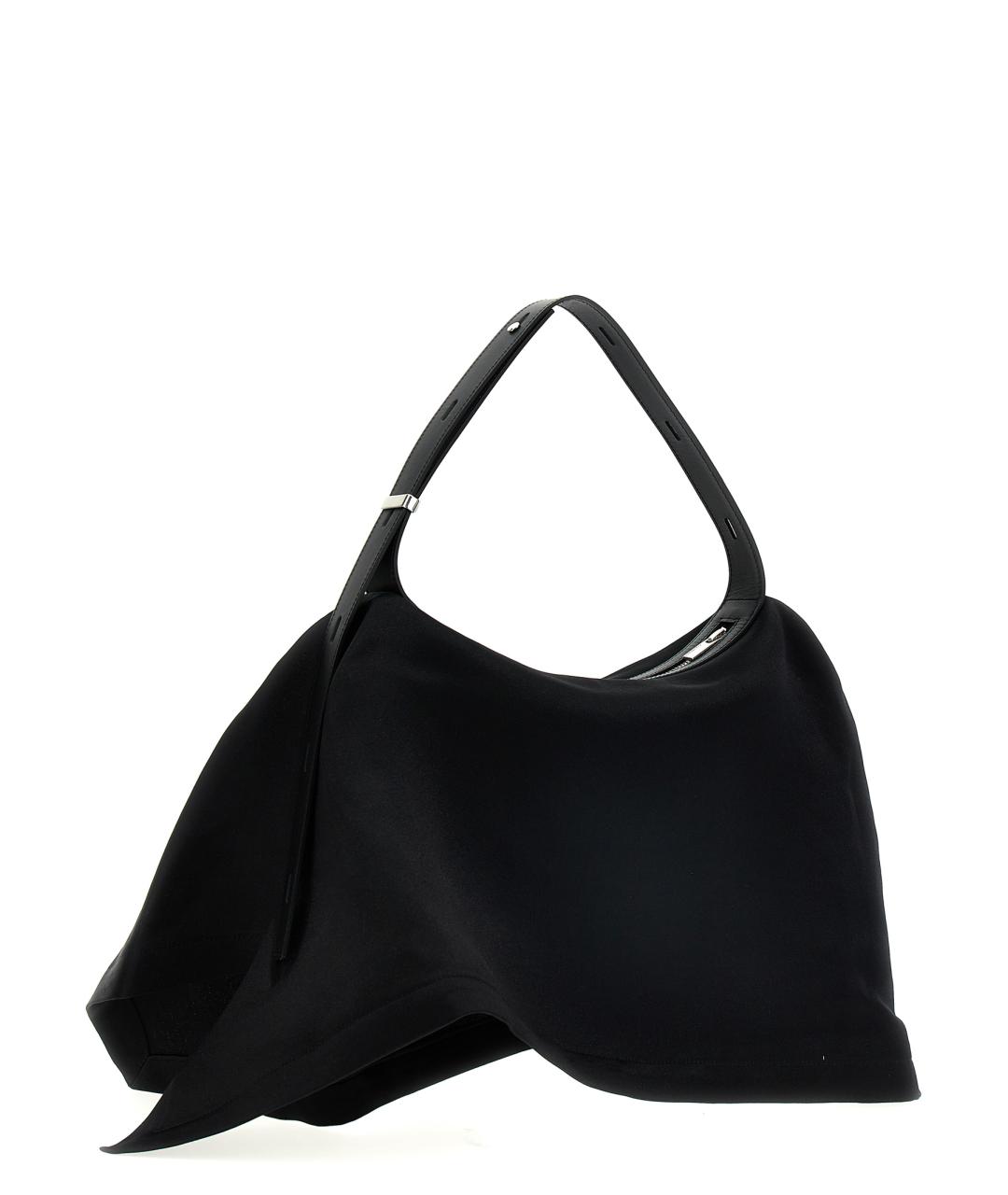 ISSEY MIYAKE Черная синтетическая сумка через плечо, фото 2