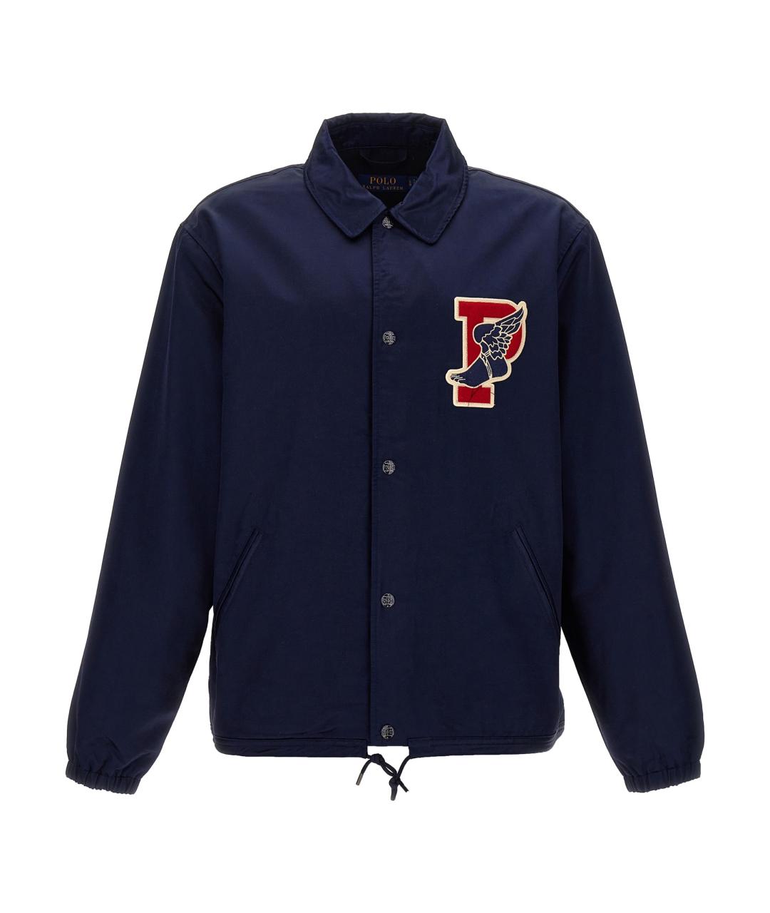 POLO RALPH LAUREN Синяя хлопковая куртка, фото 1