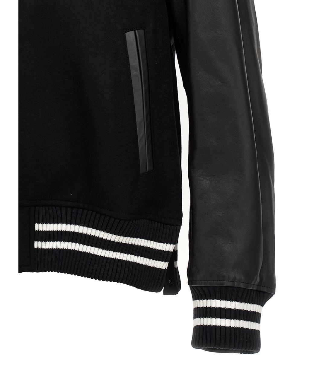 SACAI Черная шерстяная куртка, фото 4