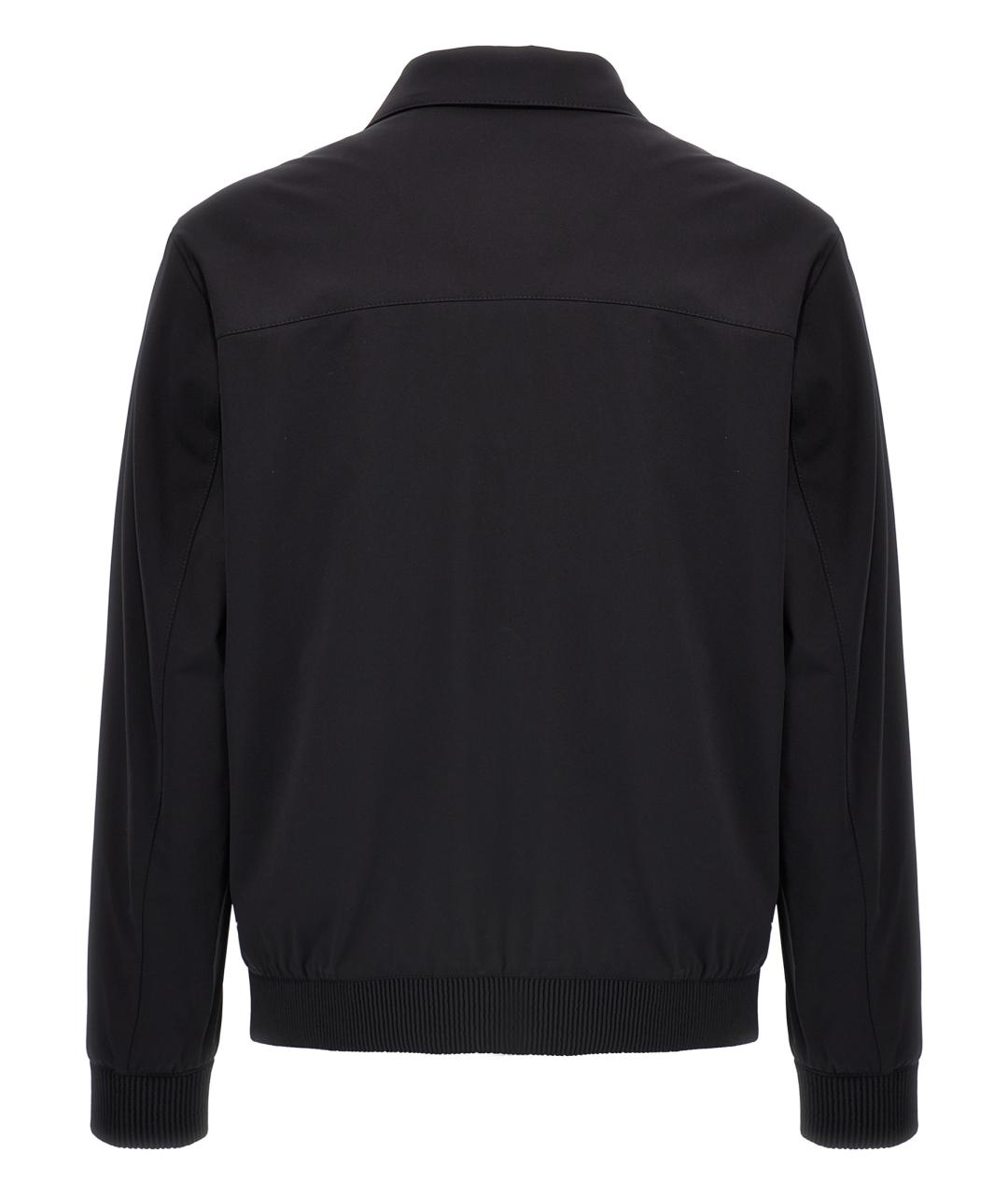 HUGO BOSS Черная полиамидовая куртка, фото 2