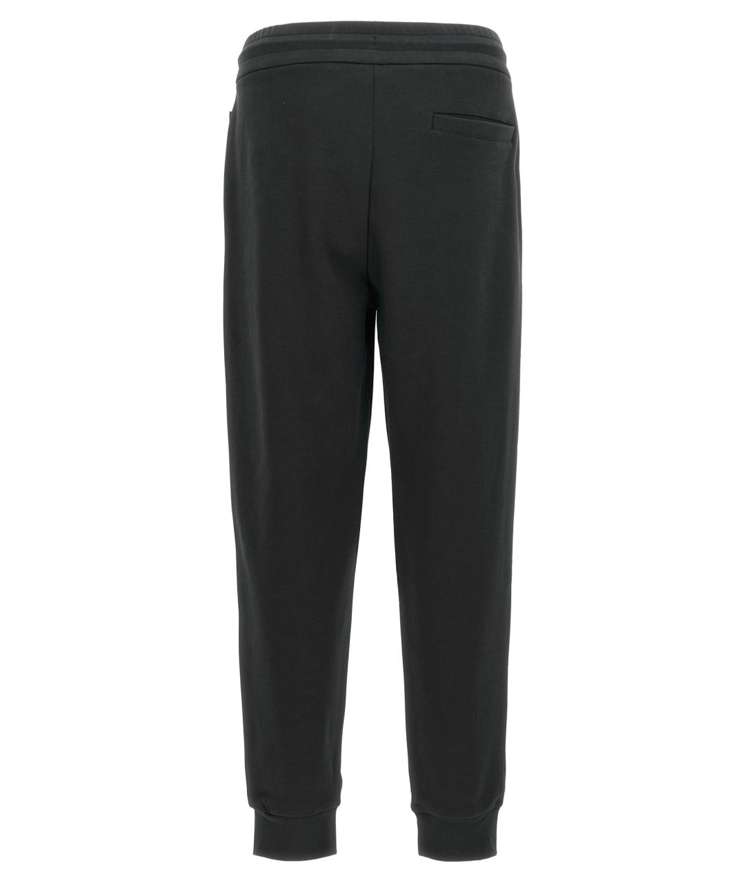 HUGO BOSS Антрацитовые хлопковые повседневные брюки, фото 2