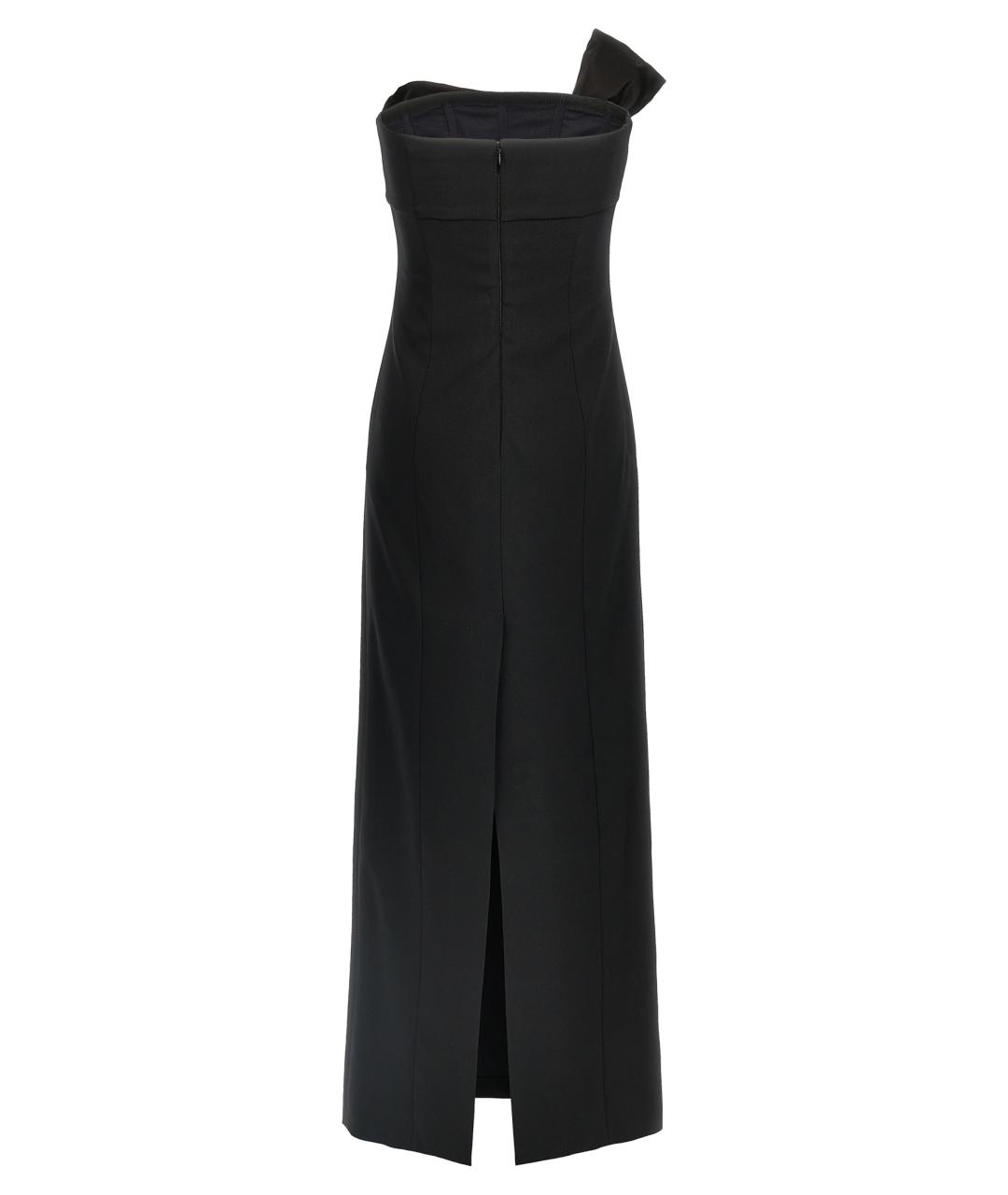 DSQUARED2 Черное креповое вечернее платье, фото 2