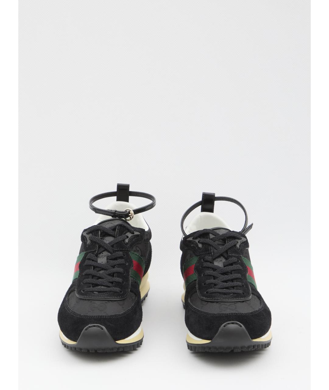 GUCCI Черные кроссовки, фото 5