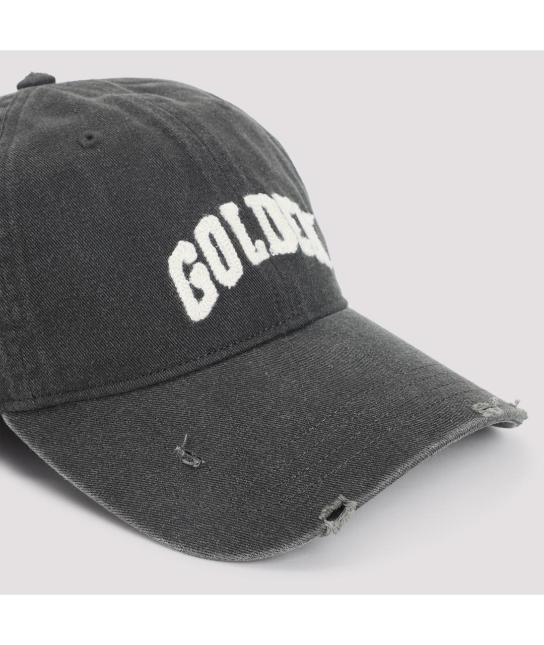 GOLDEN GOOSE DELUXE BRAND Серая хлопковая кепка/бейсболка, фото 3