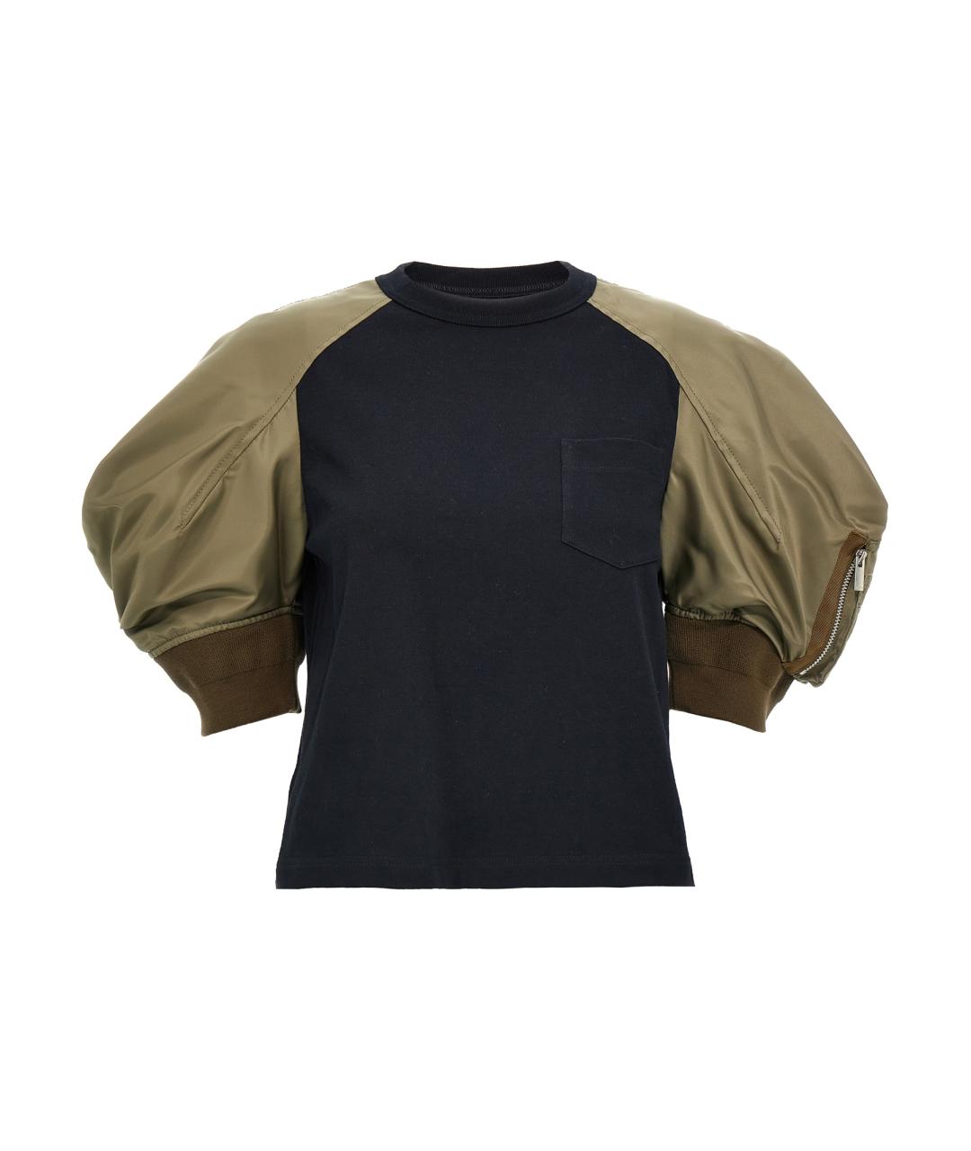 SACAI Мульти хлопковая футболка, фото 1