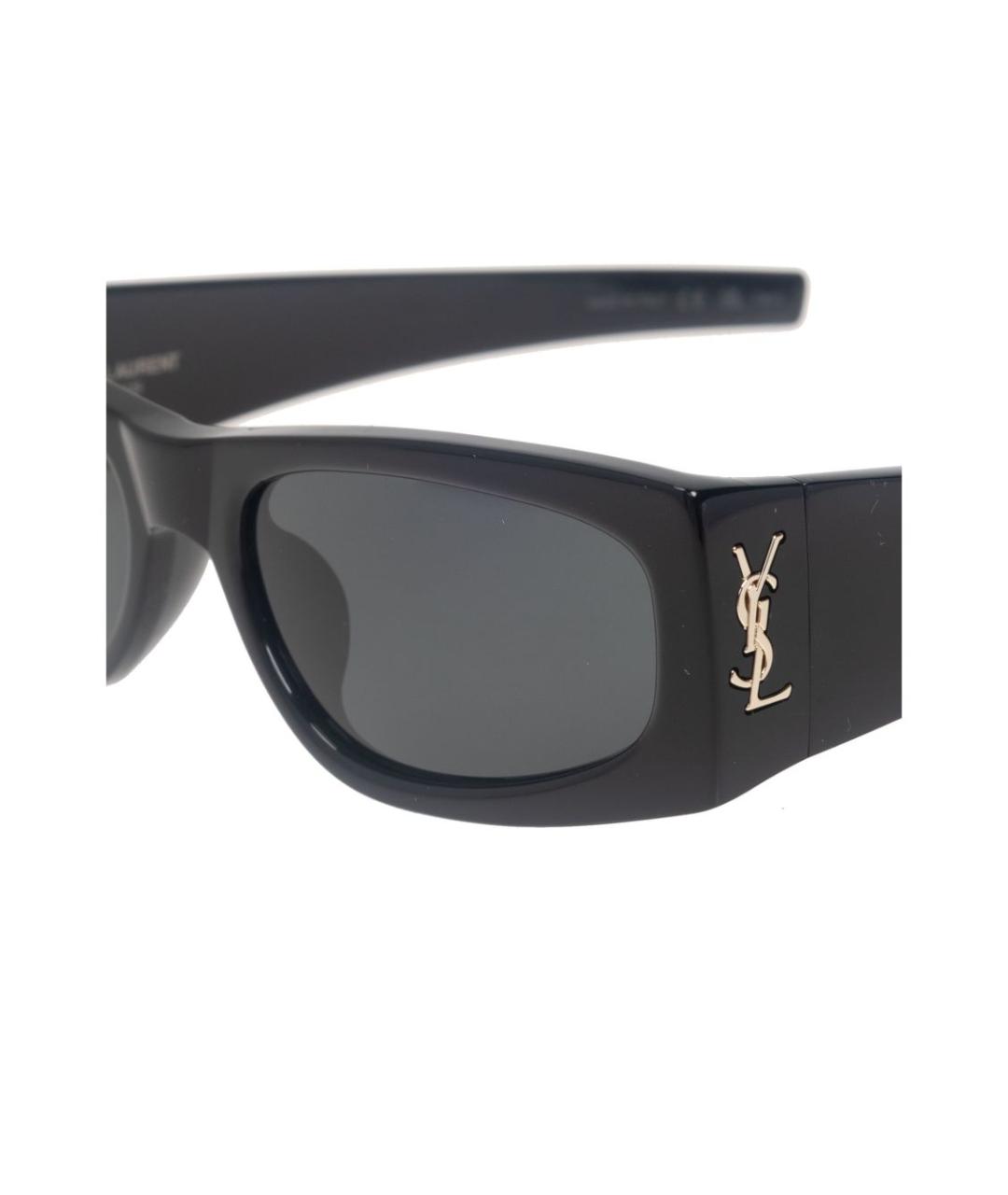 SAINT LAURENT Черные солнцезащитные очки, фото 4