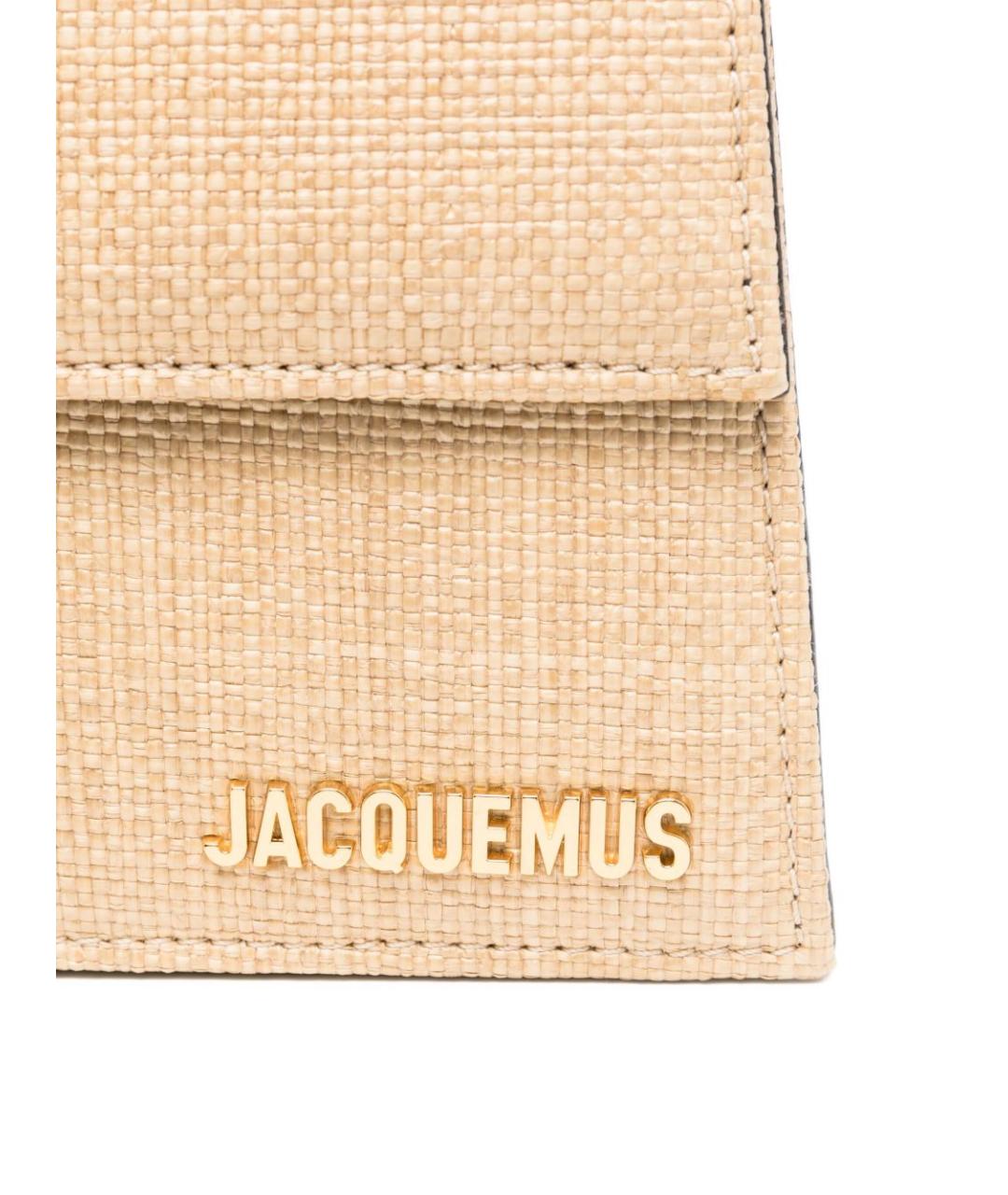 JACQUEMUS Бежевая сумка через плечо, фото 2