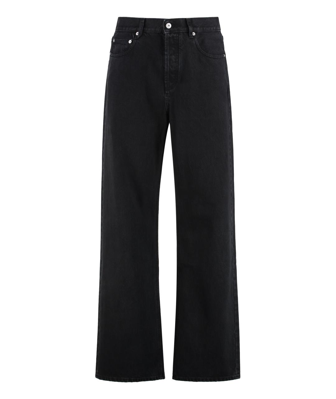 JACQUEMUS Черные полиэстеровые повседневные брюки, фото 1