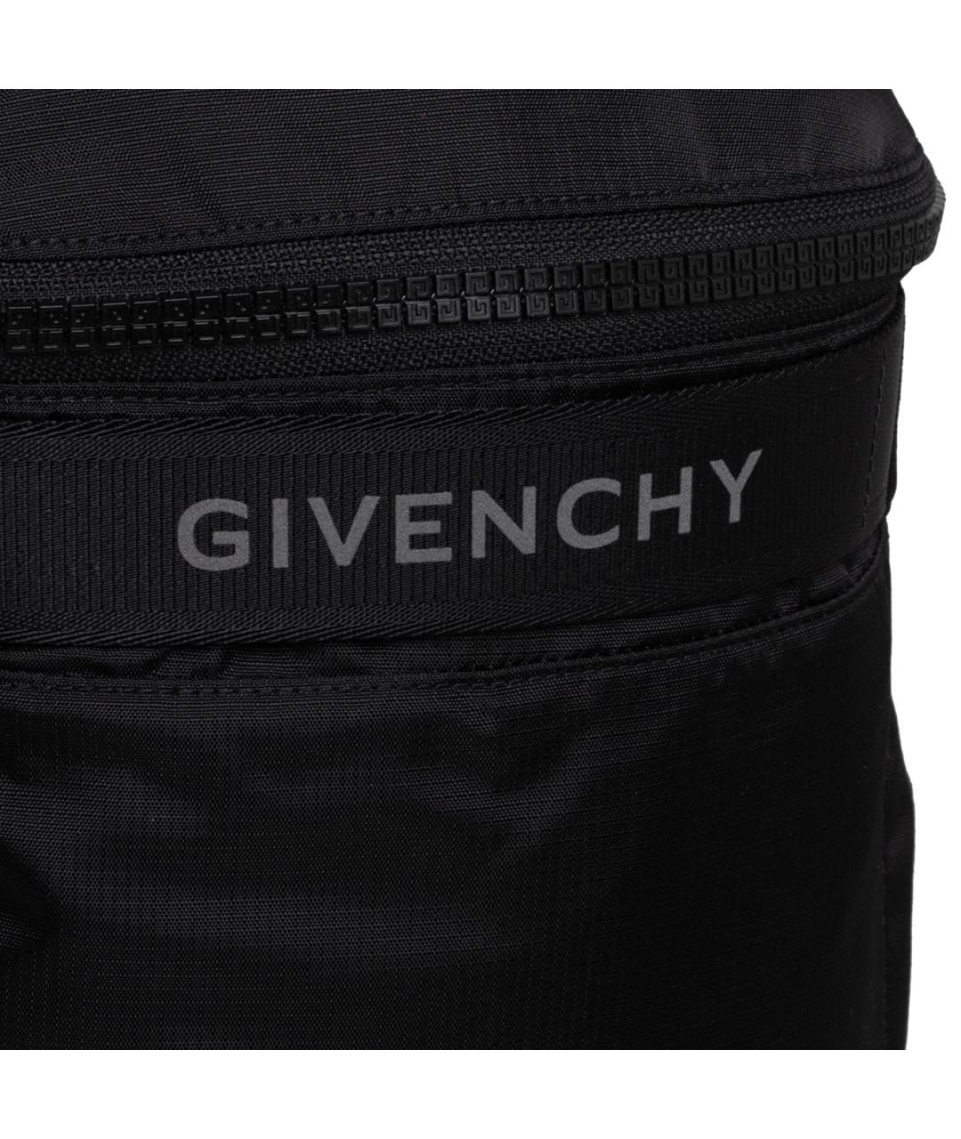 GIVENCHY Черный синтетический рюкзак, фото 4