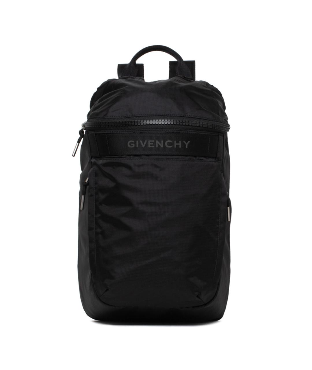 GIVENCHY Черный синтетический рюкзак, фото 1