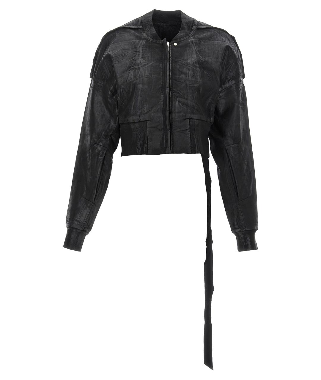 RICK OWENS DRKSHDW Черная хлопковая куртка, фото 1