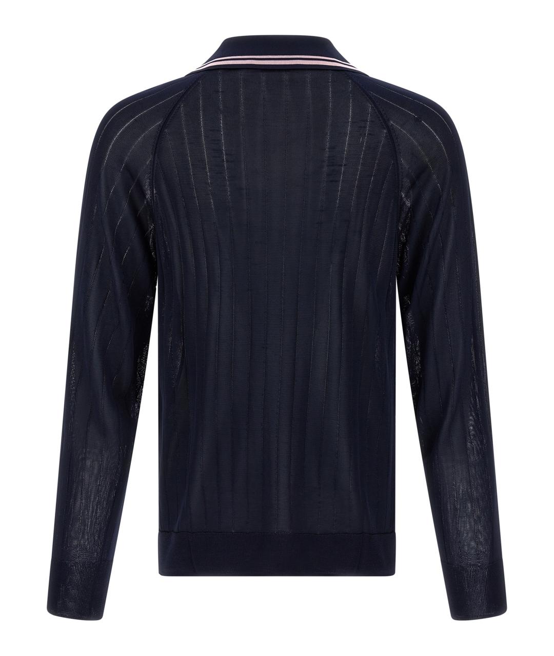 WALES BONNER Темно-синий вискозный джемпер / свитер, фото 2