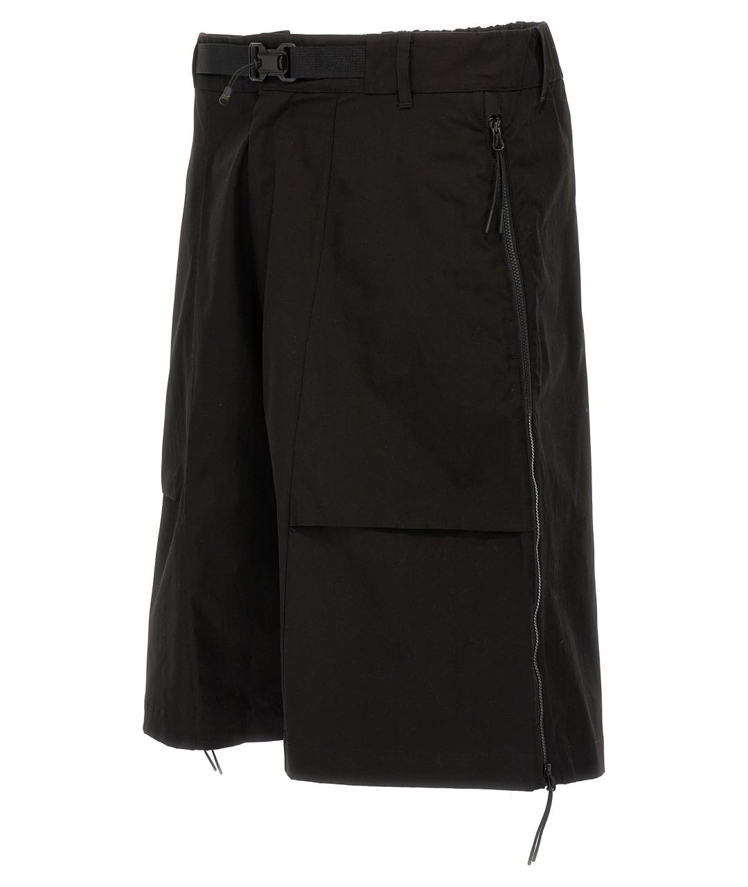 CP COMPANY Черные хлопковые шорты, фото 3