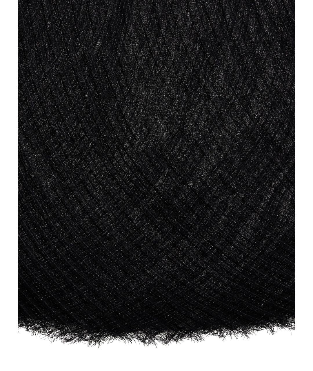 ISSEY MIYAKE Черный шарф, фото 2