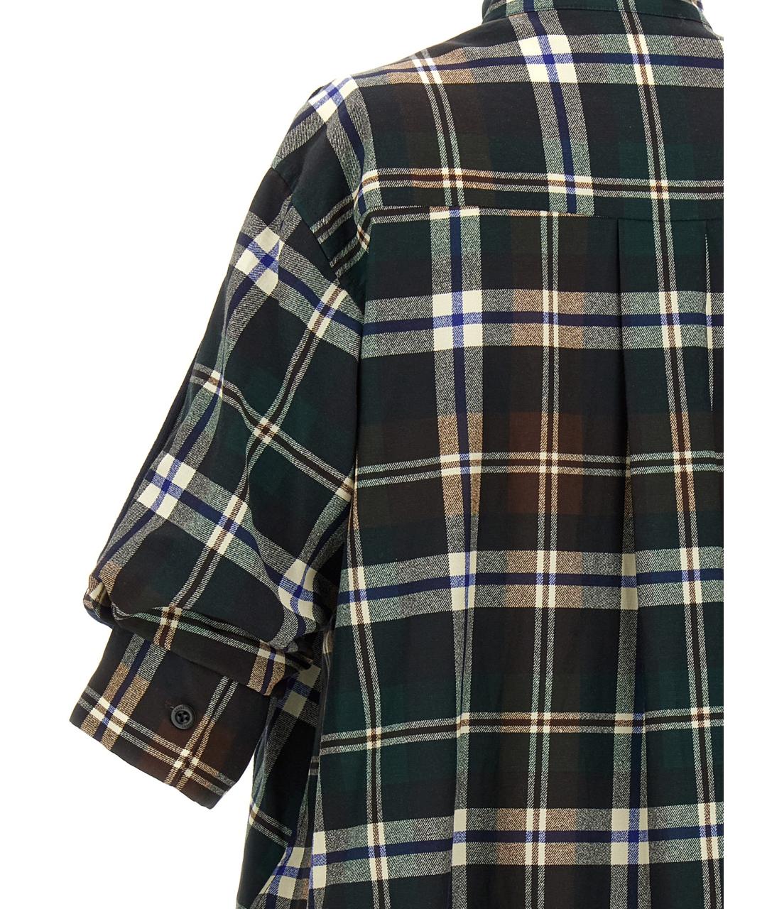 SACAI Мульти хлопковая рубашка, фото 4