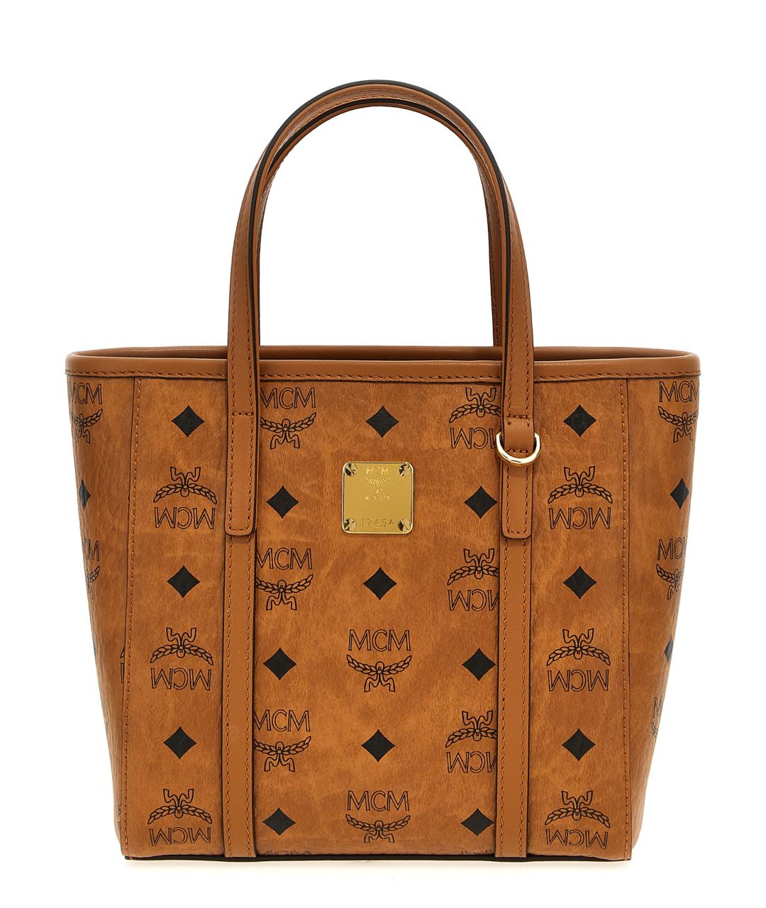 MCM Коричневая сумка тоут, фото 1