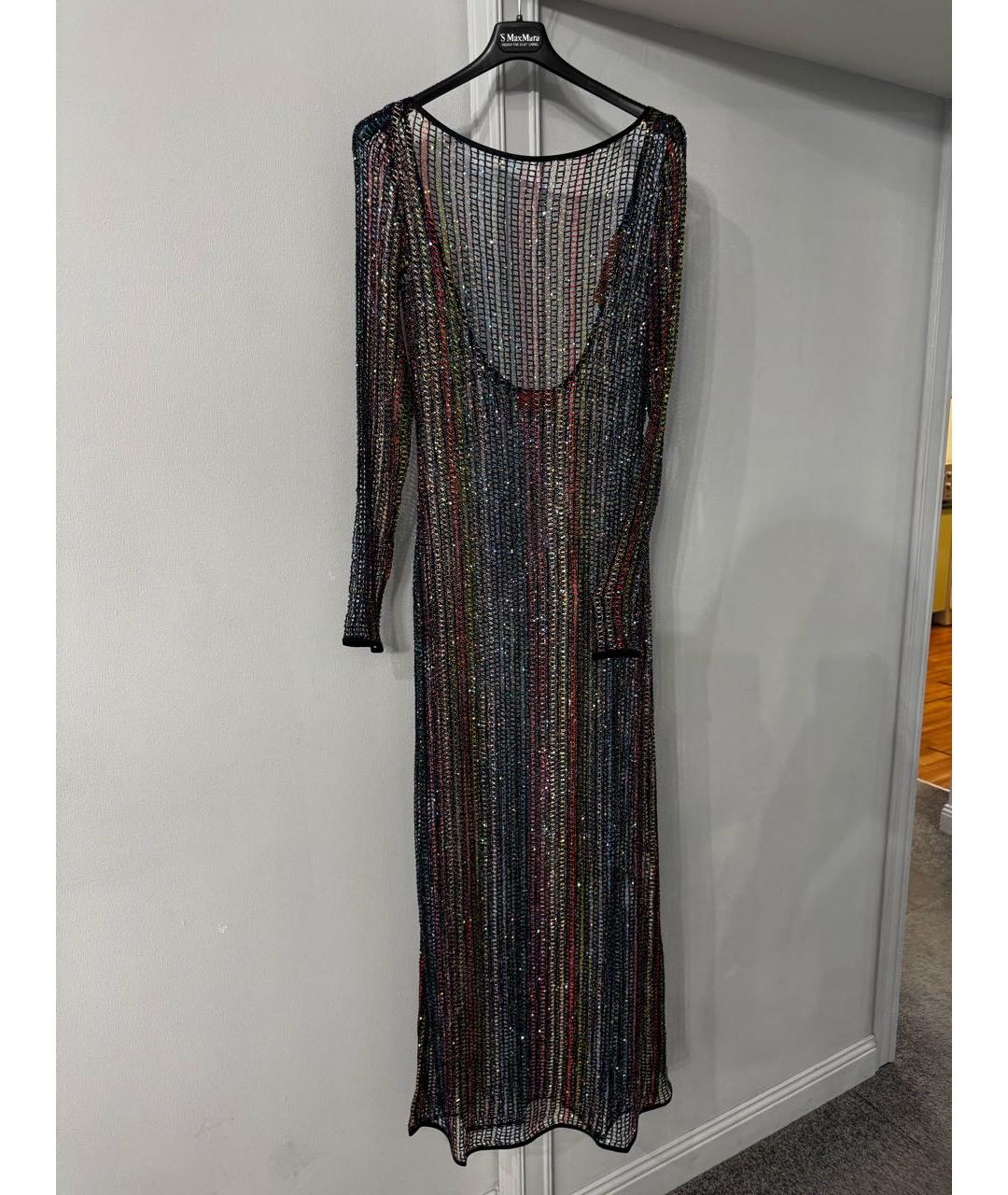 MISSONI Мульти вискозное платье, фото 4