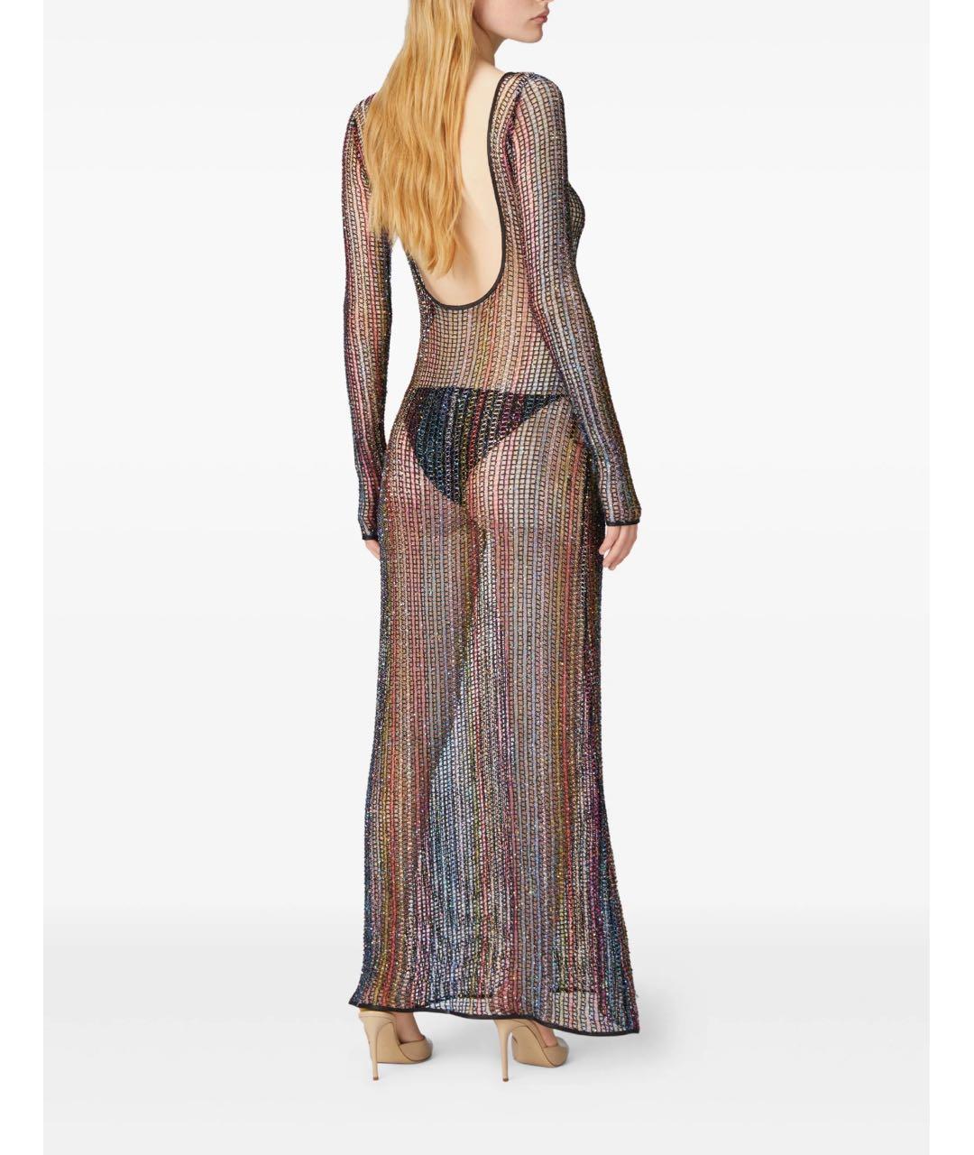 MISSONI Мульти вискозное платье, фото 2