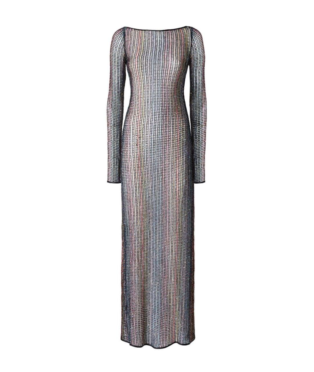 MISSONI Мульти вискозное платье, фото 7