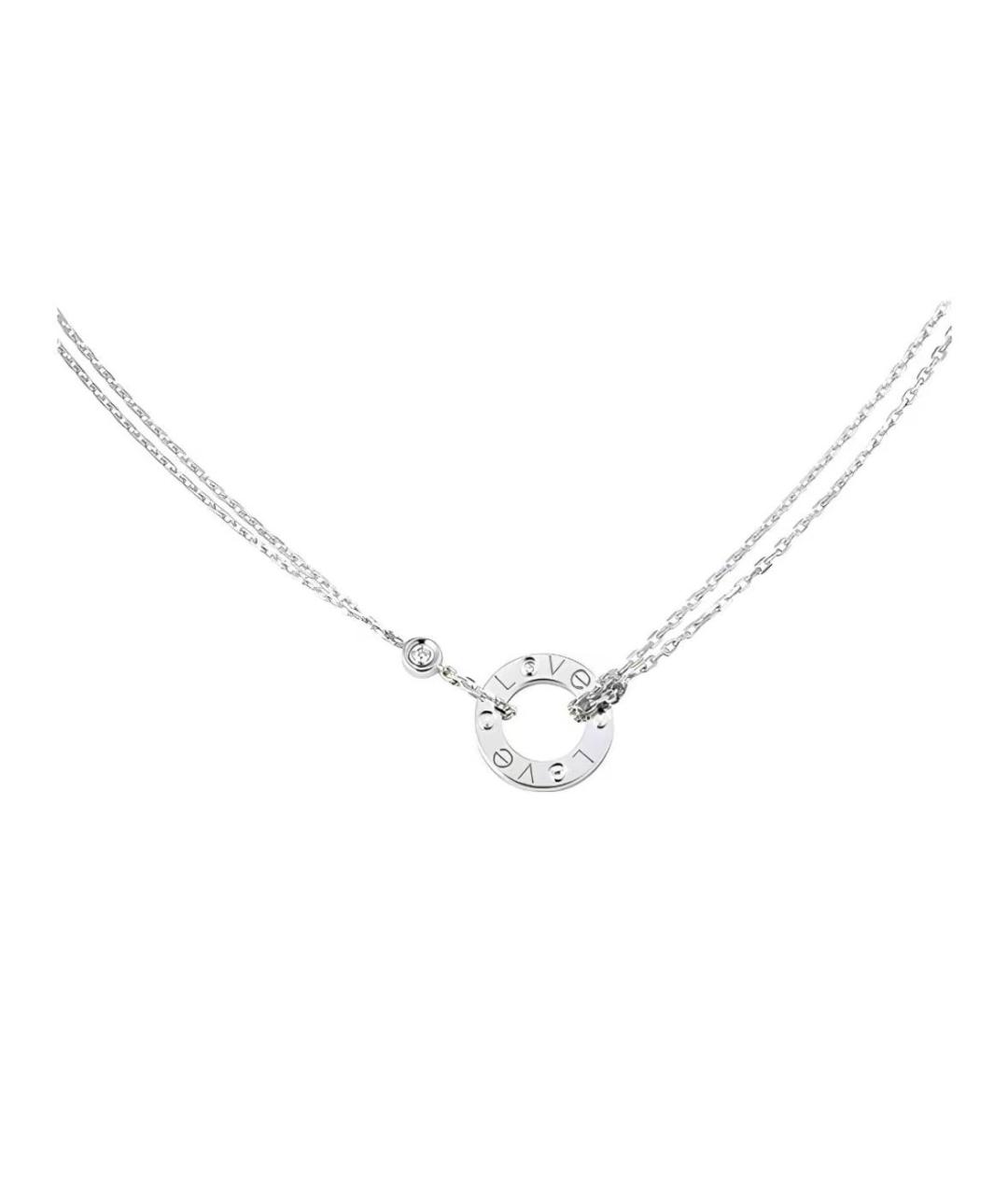 CARTIER Подвеска из белого золота, фото 1