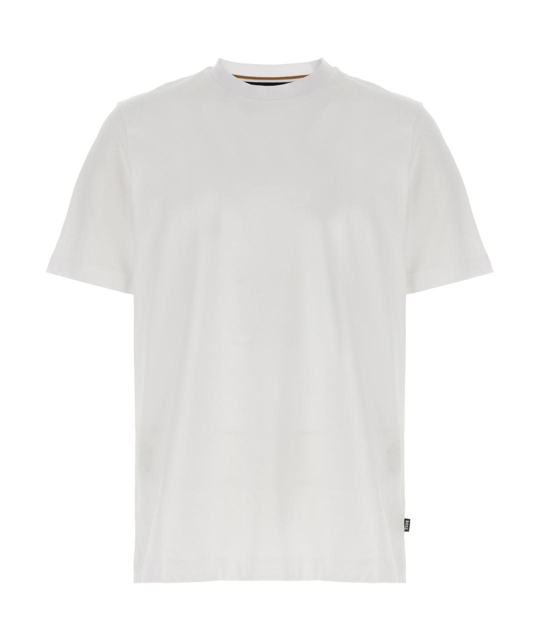 HUGO BOSS Белая хлопковая футболка, фото 1