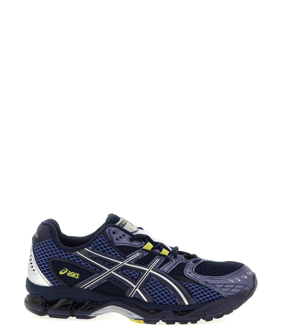 ASICS Синие синтетические низкие кроссовки / кеды, фото 1