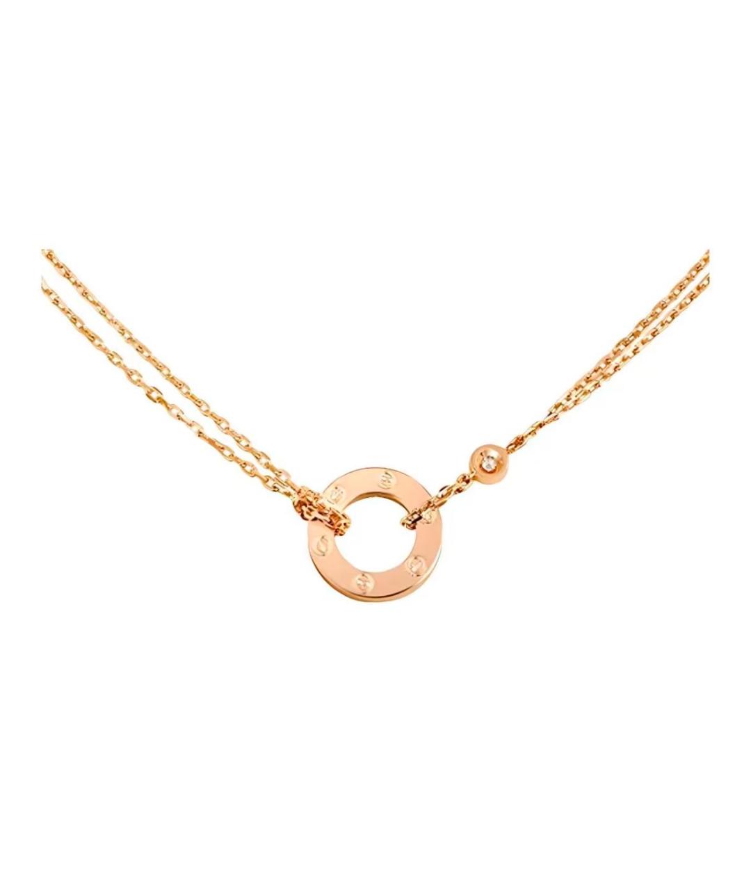 CARTIER Подвеска из розового золота, фото 1