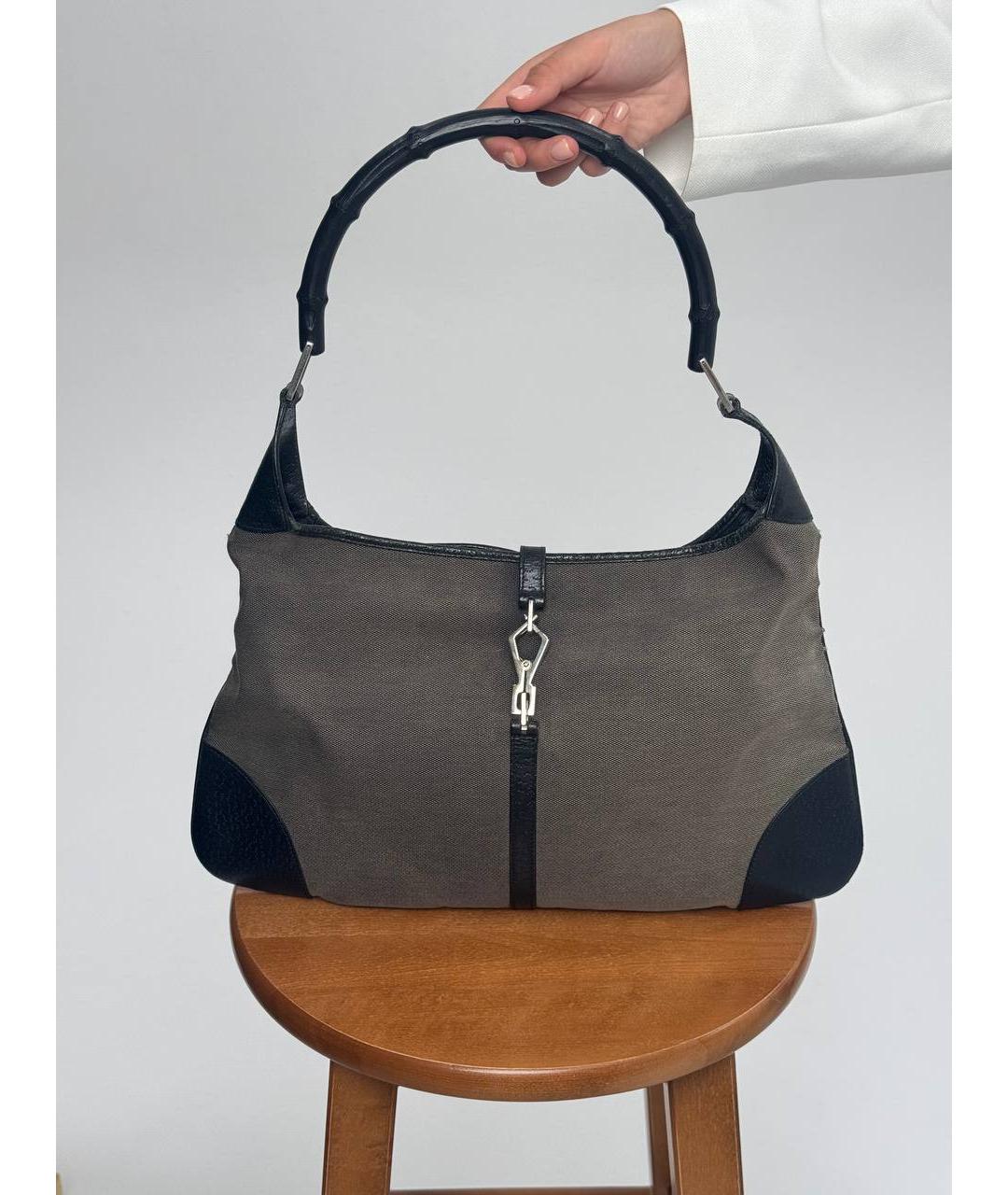 GUCCI Черная сумка с короткими ручками, фото 10