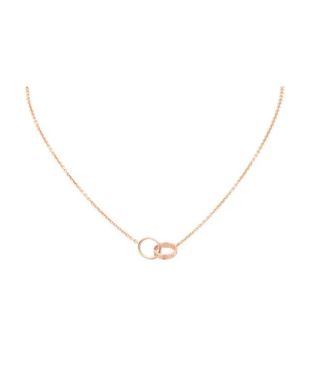 CARTIER Золотая подвеска из розового золота, фото 1