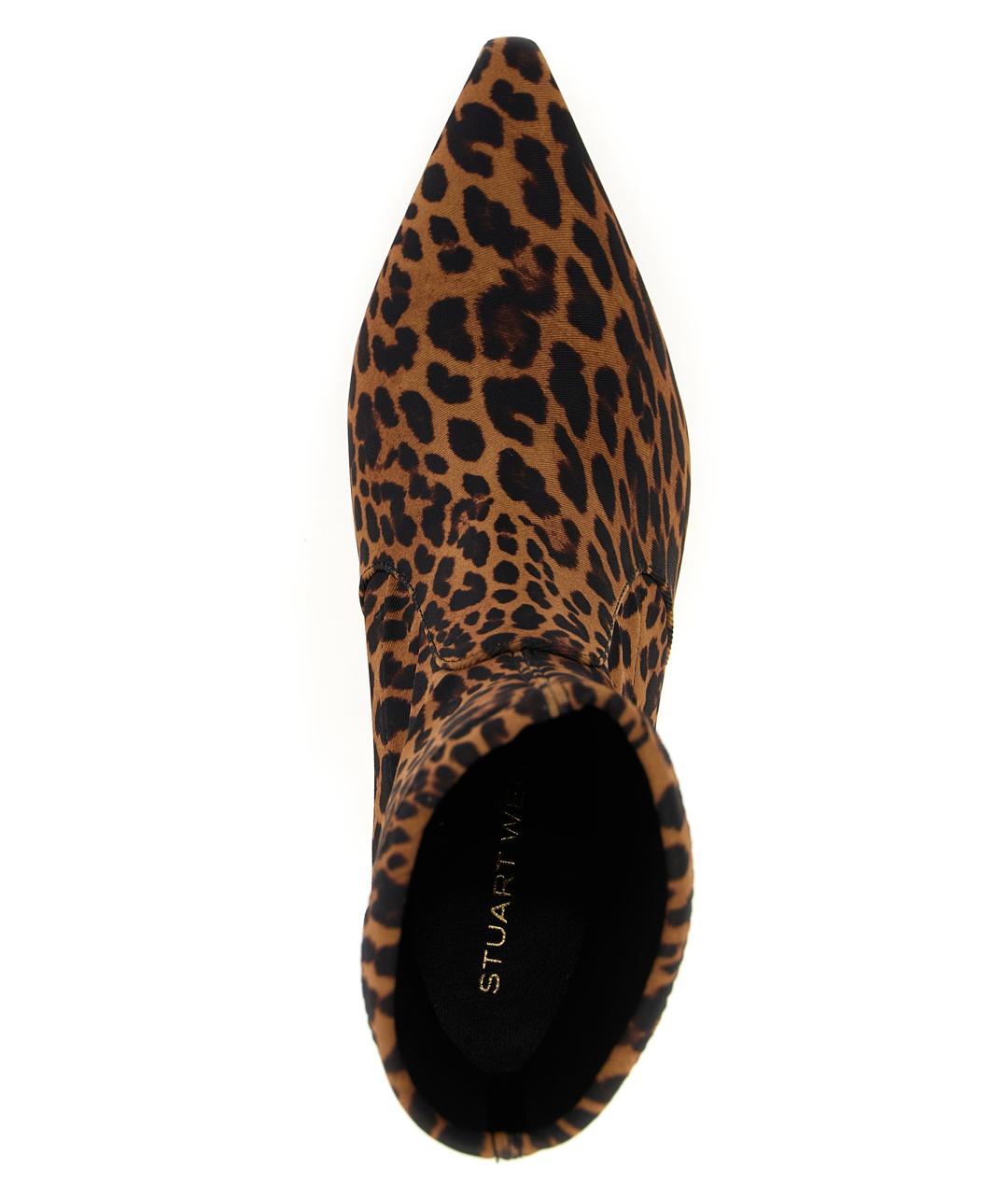 STUART WEITZMAN Мульти текстильные ботильоны, фото 4