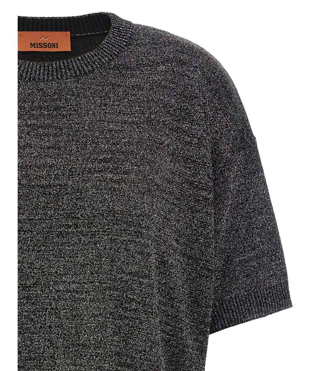 MISSONI Антрацитовый вискозный джемпер / свитер, фото 3