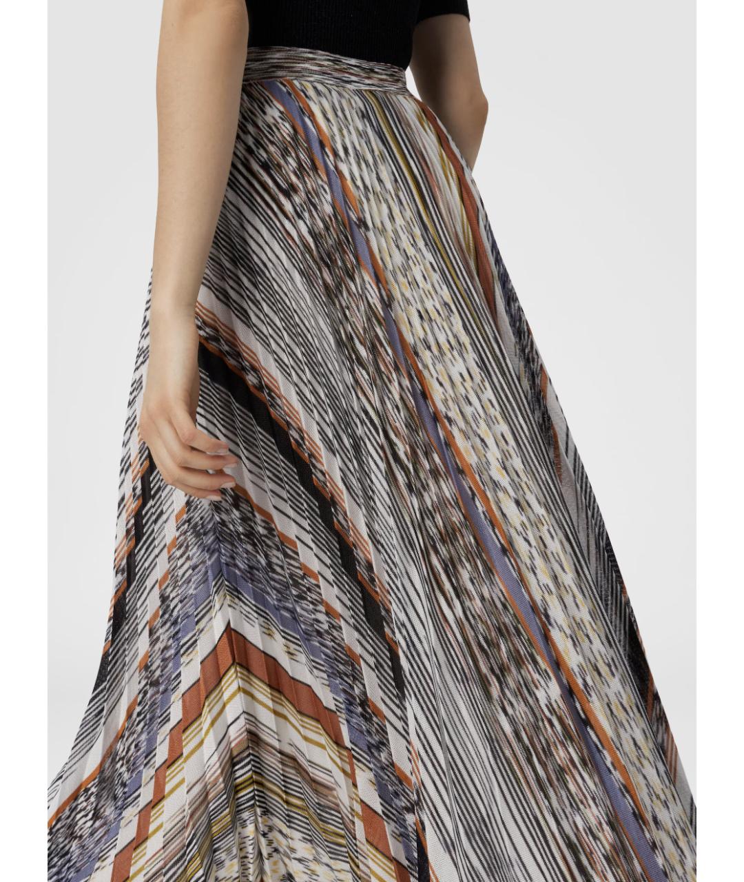 MISSONI Мульти вискозная юбка миди, фото 7