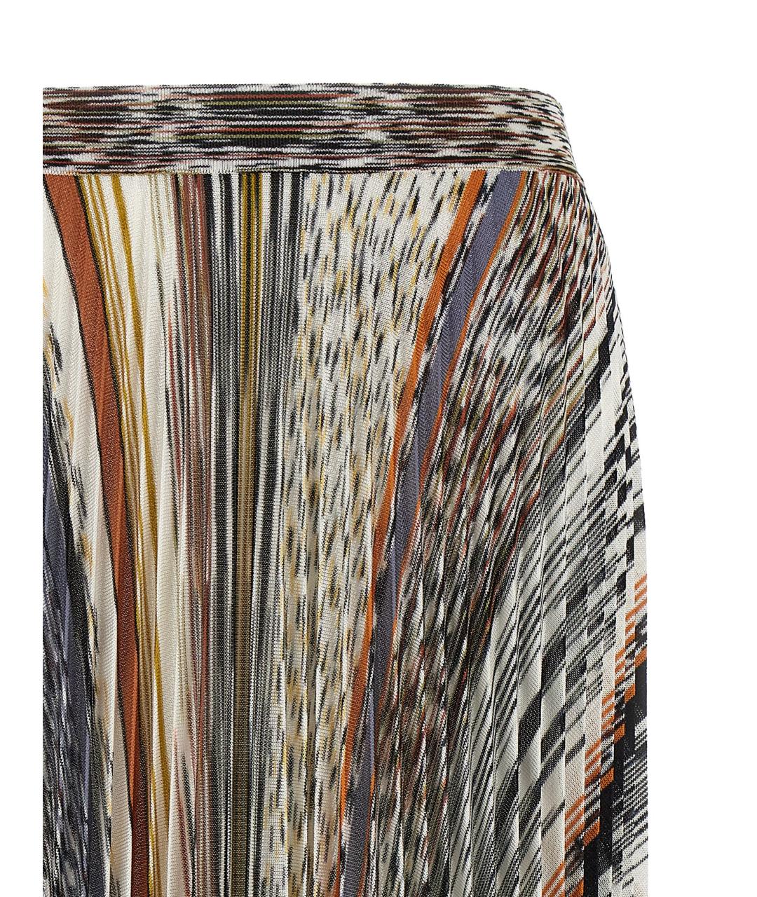 MISSONI Мульти вискозная юбка миди, фото 3