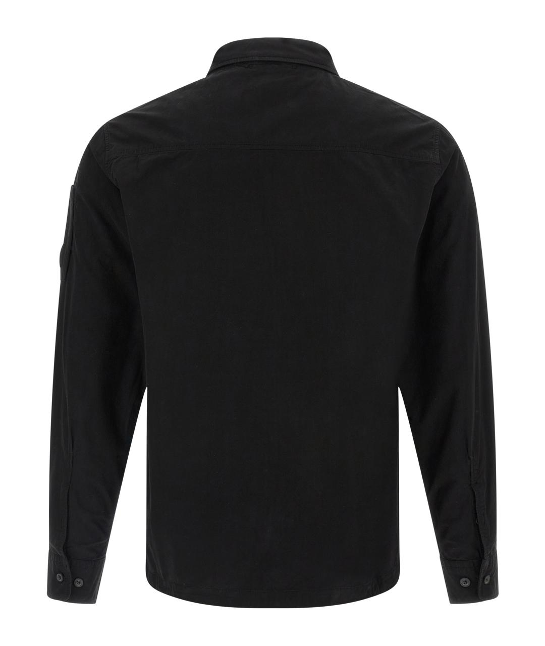 CP COMPANY Черная хлопковая куртка, фото 2