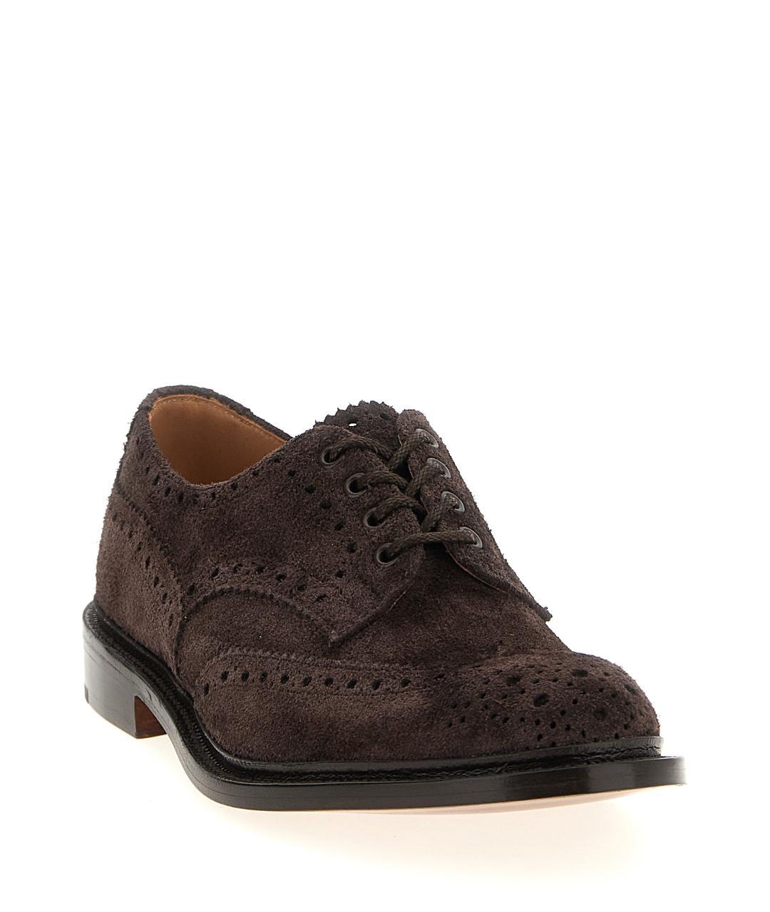 TRICKER'S Коричневые замшевые туфли, фото 2