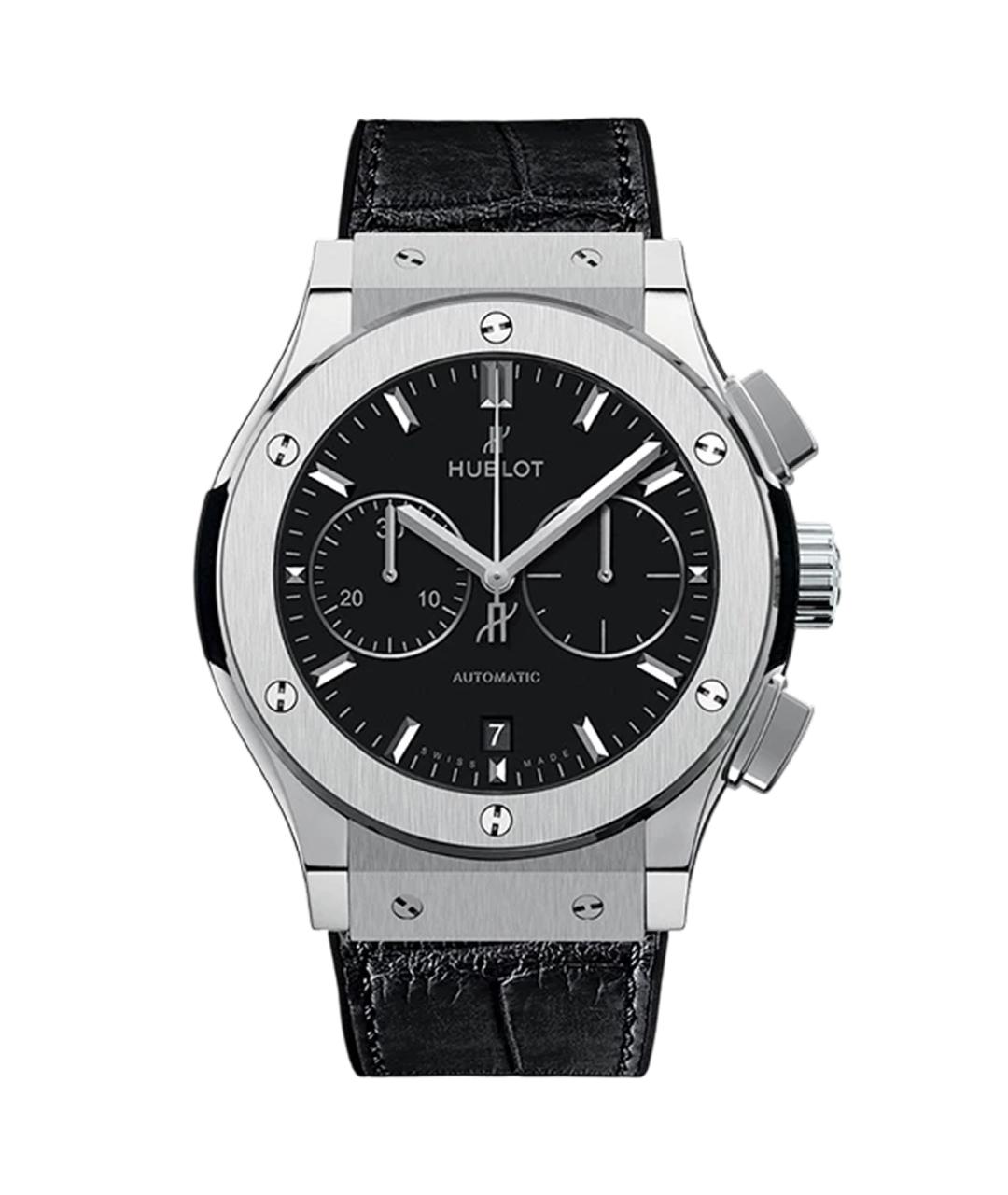 HUBLOT Черные часы, фото 1