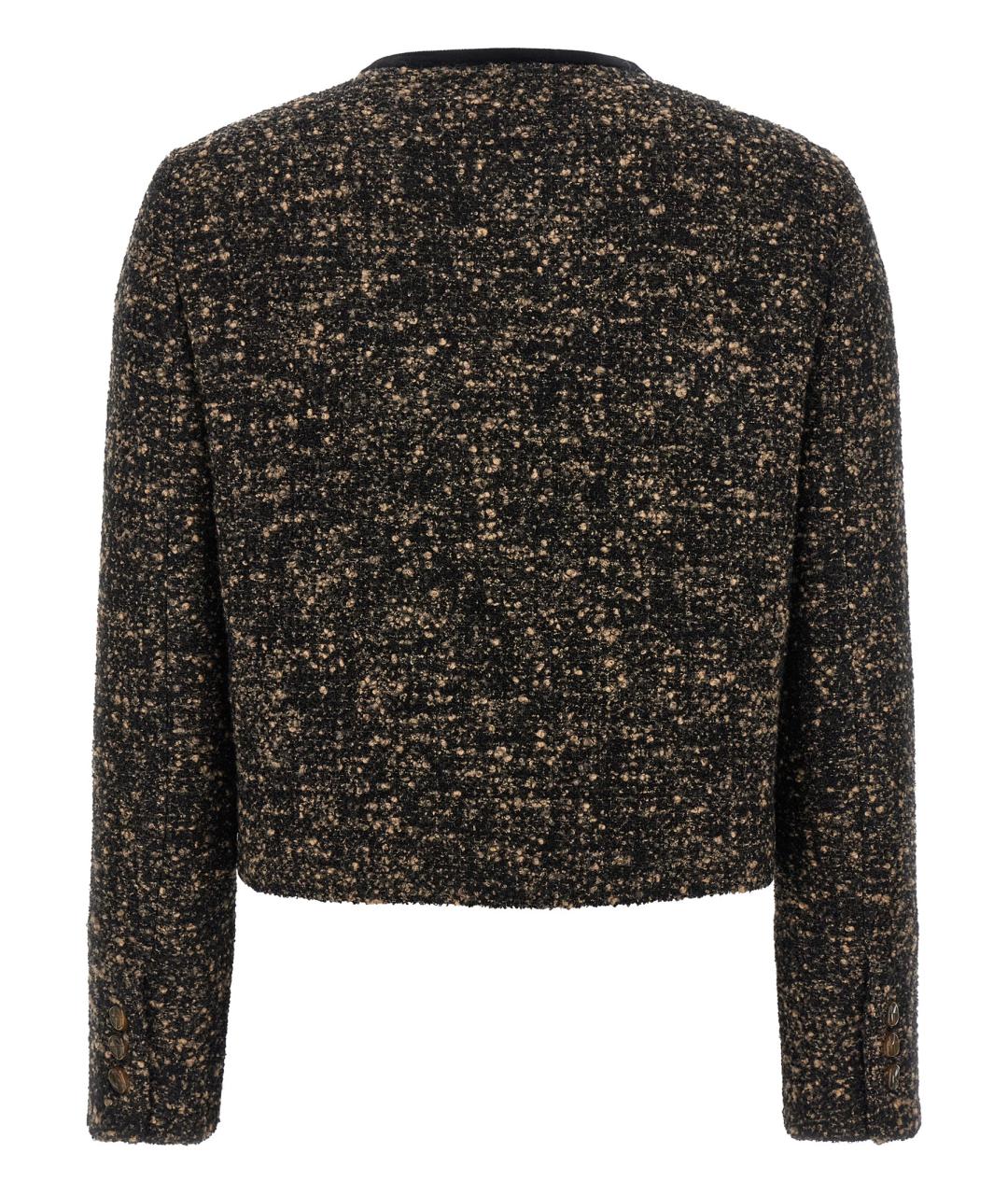 BLAZE MILANO Коричневый шерстяной жакет/пиджак, фото 2