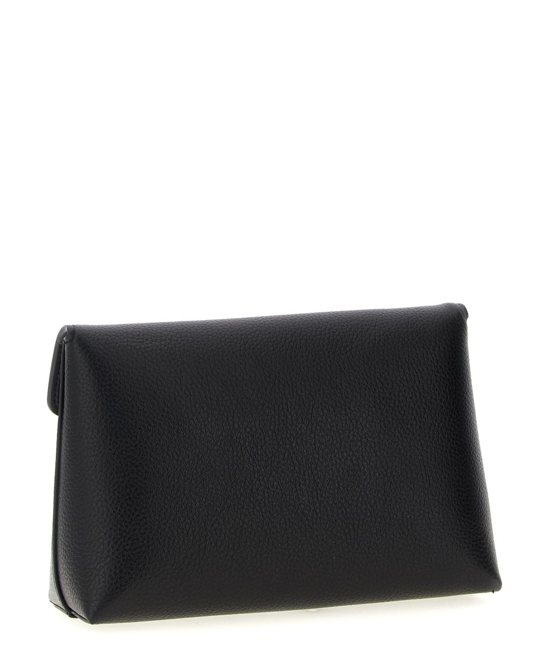 MULBERRY Черная кожаная косметичка, фото 2