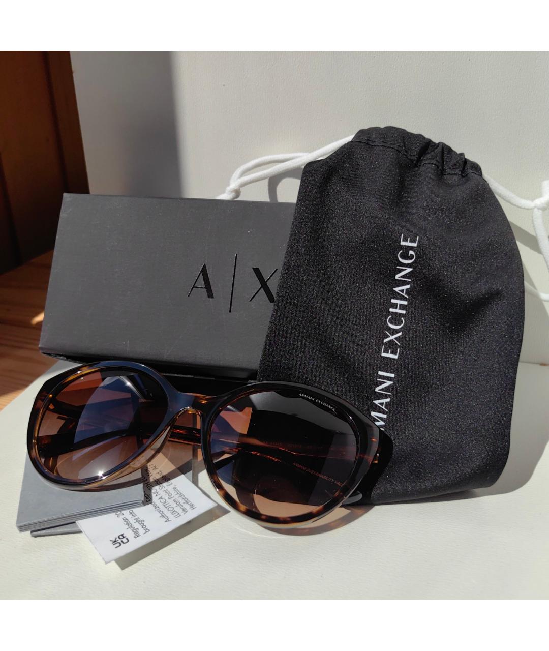 ARMANI EXCHANGE Мульти пластиковые солнцезащитные очки, фото 2
