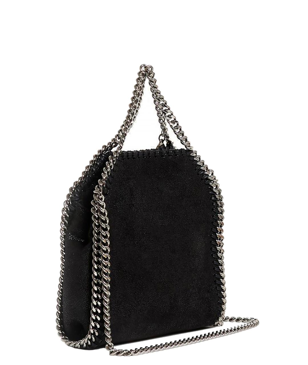 STELLA MCCARTNEY Черная сумка тоут из искусственной кожи, фото 2