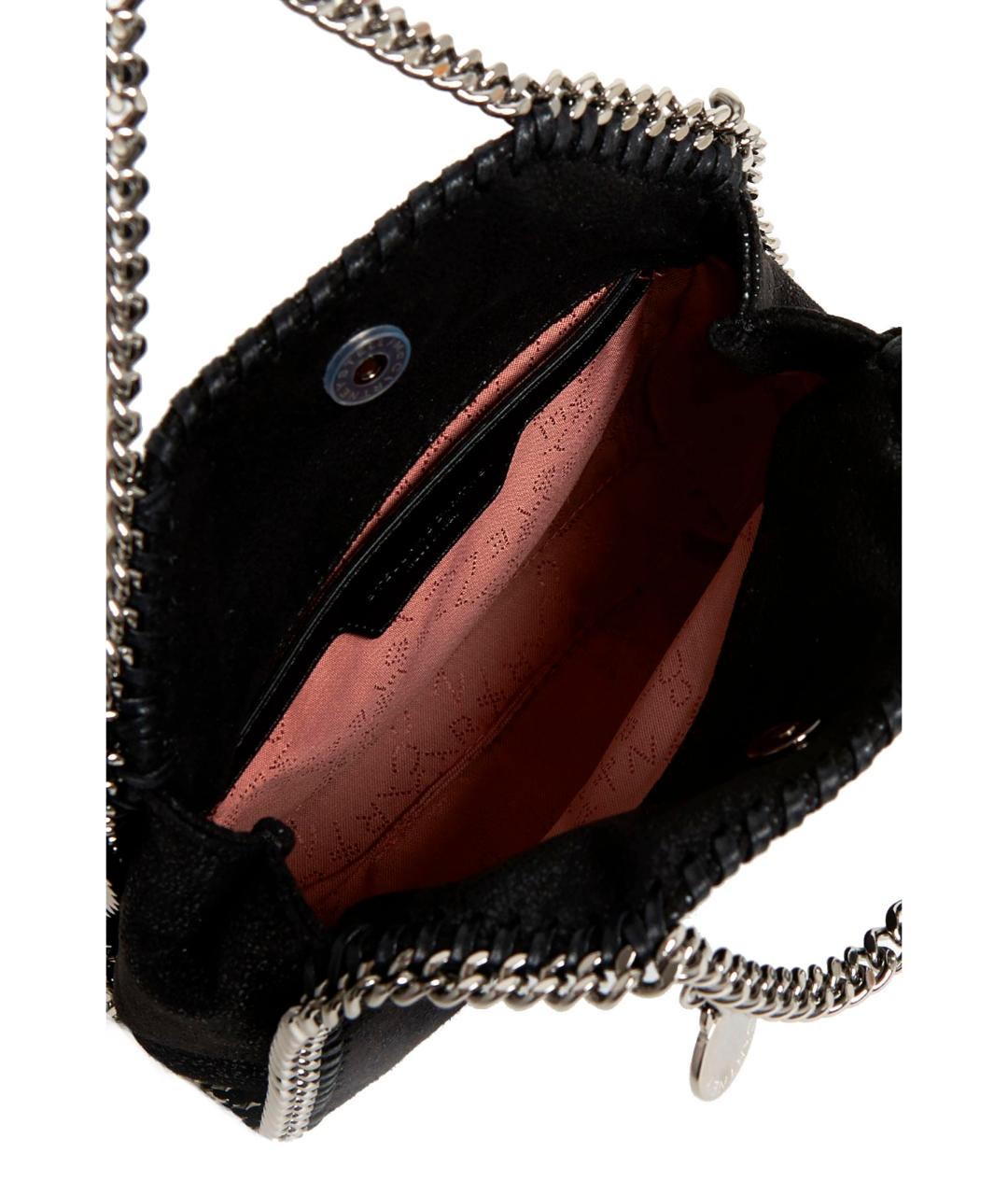 STELLA MCCARTNEY Черная сумка тоут из искусственной кожи, фото 3