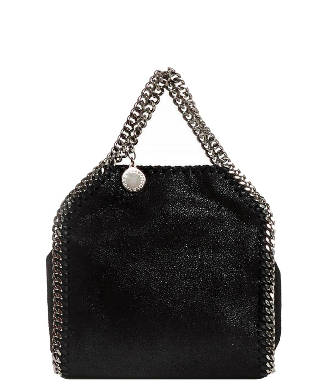 STELLA MCCARTNEY Черная сумка тоут из искусственной кожи, фото 1