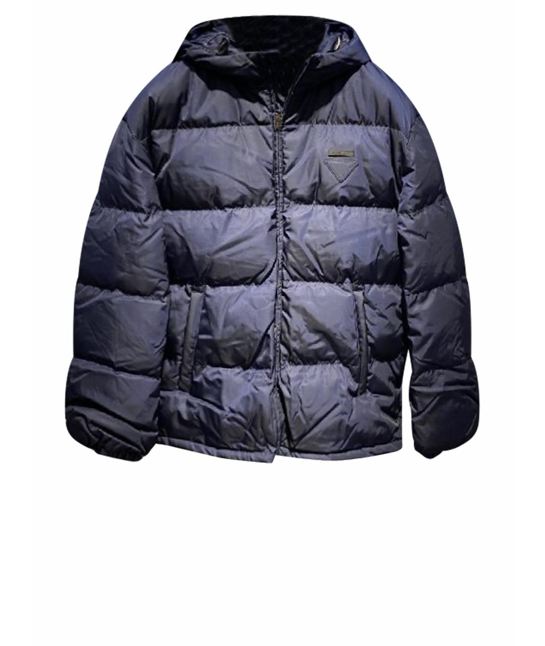 PRADA Темно-синяя куртка, фото 1