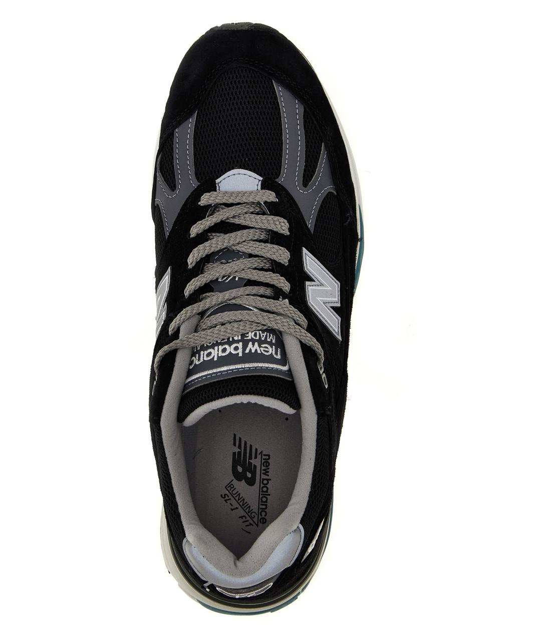 NEW BALANCE Черные низкие кроссовки / кеды, фото 4