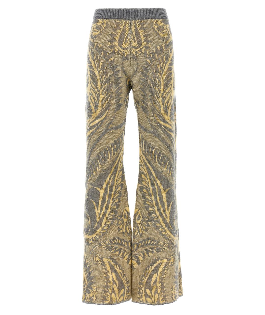 ETRO Мульти шерстяные прямые брюки, фото 1